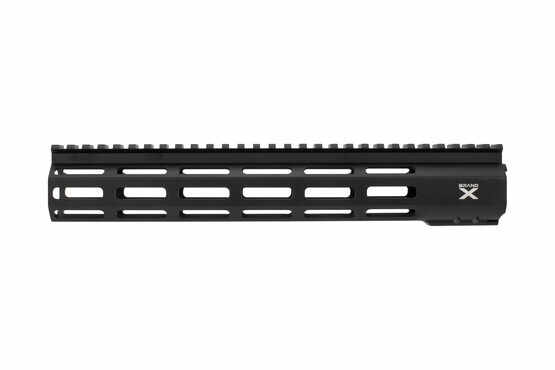 M-LOK handguard 12 inch is machined from aluminum and hardcoat anodized black